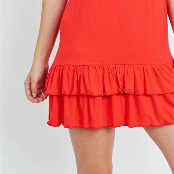 #19 Little Red mini dress - Picture 3 of 9